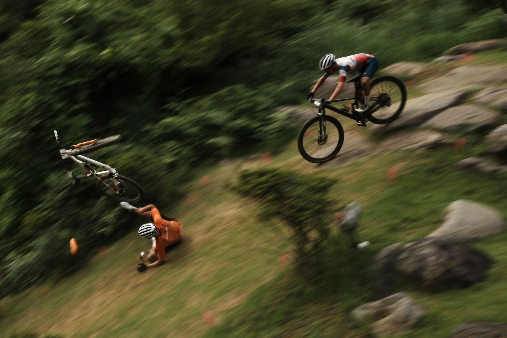 APTOPIX Tokyo Olympics Cycling